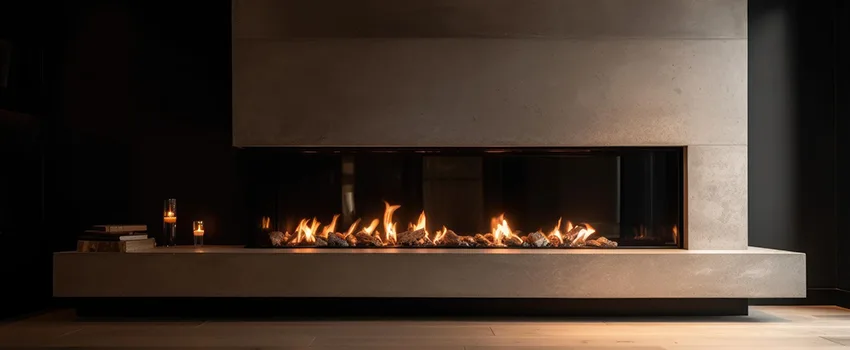 Gas Fireplace Ember Bed Design Services in Yucaipa, California