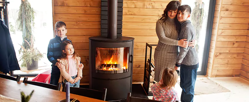 Morso Cast Iron Fireplace Insert Installation in Yucaipa, California