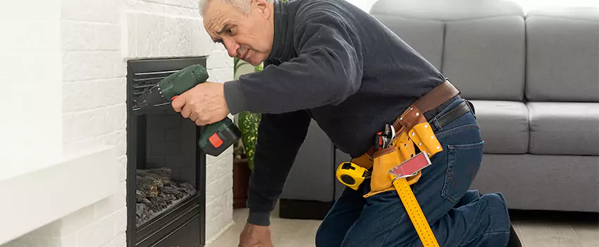 New Indoor Fireplace Installation in Yucaipa, California