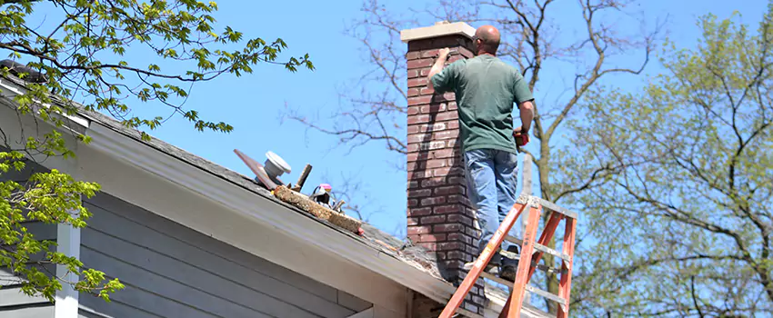 Vinyl and PVC Chimney Flashing Installation in Yucaipa, CA