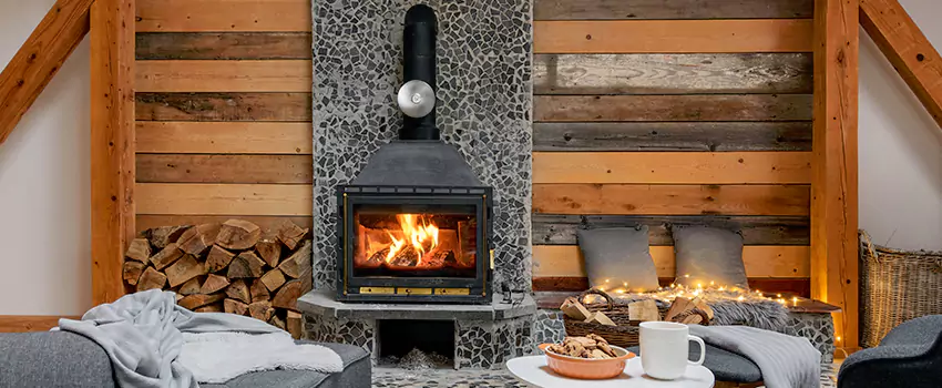 Thelin Hearth Products Direct Vent Gas Stove Fireplace Inspection in Yucaipa, California